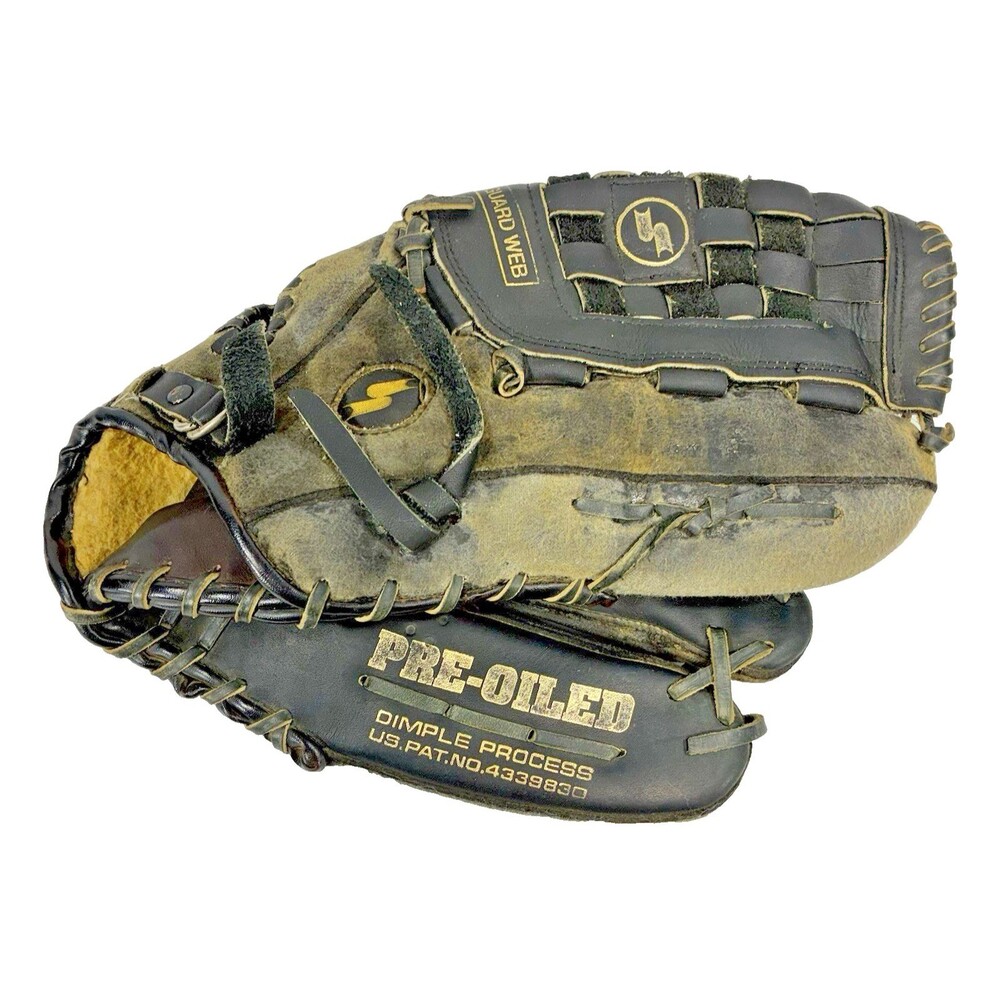 SSK Dimple Black 13 1/4" Baseball Softball First Base Glove t Right Hand Throw